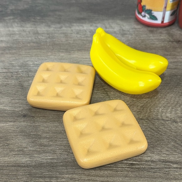 ❄️ Little tikes FIT & FUN Breakfast WAFFLES & SYRUP Play Food 90’s - Picture 4 of 4